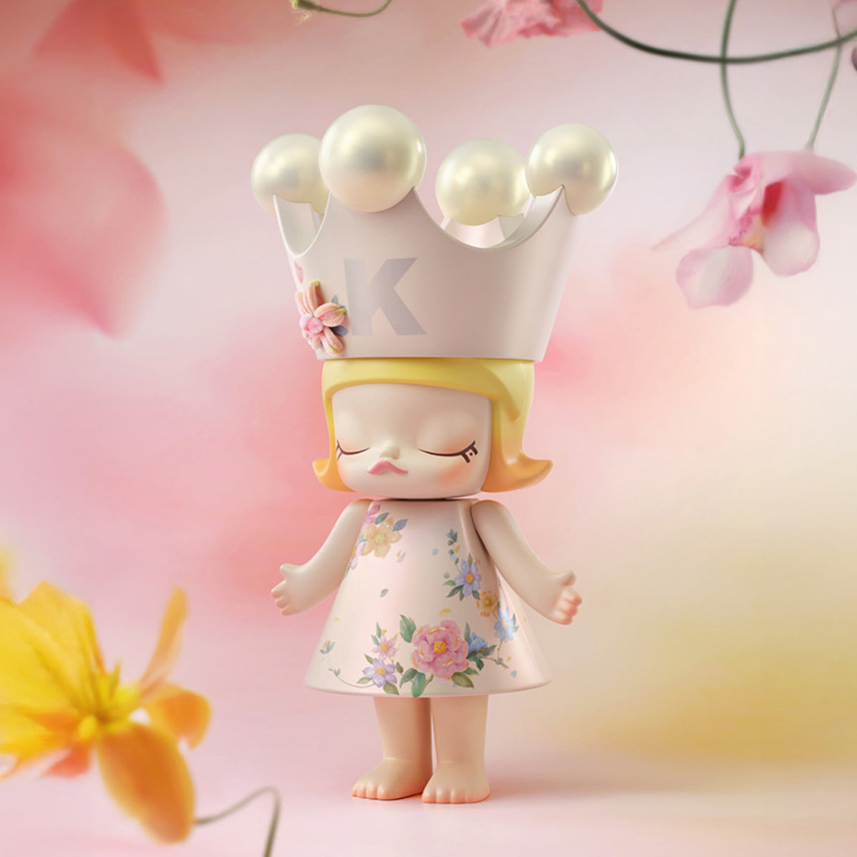 MEGA  MOLLY 400% Velvet Flowers 紙袋付 4_813fdf71-849a-43dc-ac3d-