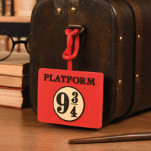 Load image into Gallery viewer, Harry Potter Platform 9 3/4 Luggage Tag with Write-On Address Label