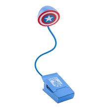 Load image into Gallery viewer, Officially Licensed Marvel Captain America Clip-On Book Light