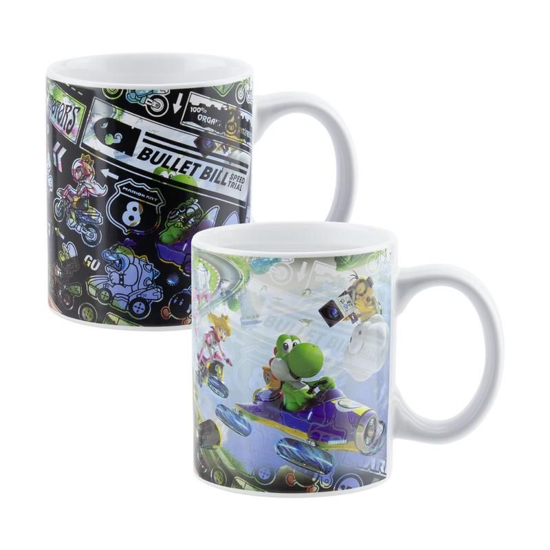Nintendo heat store change mug
