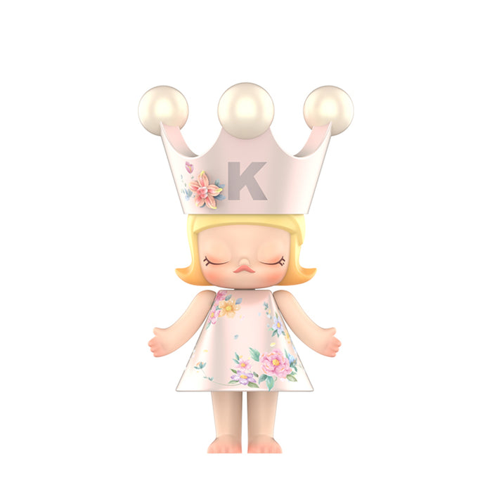 Pop Mart Mega Royal Molly Velvet Flowers 400%