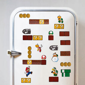 Pyramid UK Official Nintendo Super Mario Magnets Mushroom Kingdom Set