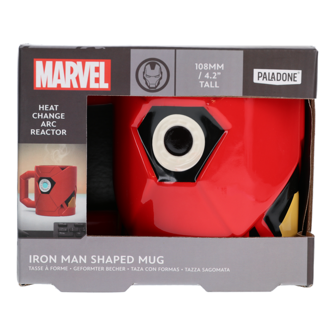 【2023新品首發】官方授權漫威Ironman Arc Reactor XL熱感杯