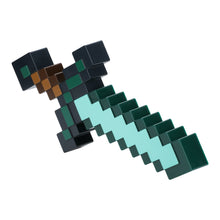 將圖片載入圖庫檢視器 官方授權Minecraft當個創世神鑽石劍3D造型燈

