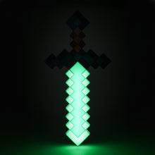 將圖片載入圖庫檢視器 官方授權Minecraft當個創世神鑽石劍3D造型燈
