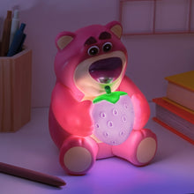 將圖片載入圖庫檢視器 官方授權二合一 Lotso勞蘇草莓熊GloBuddies 3D立體變色燈造型

