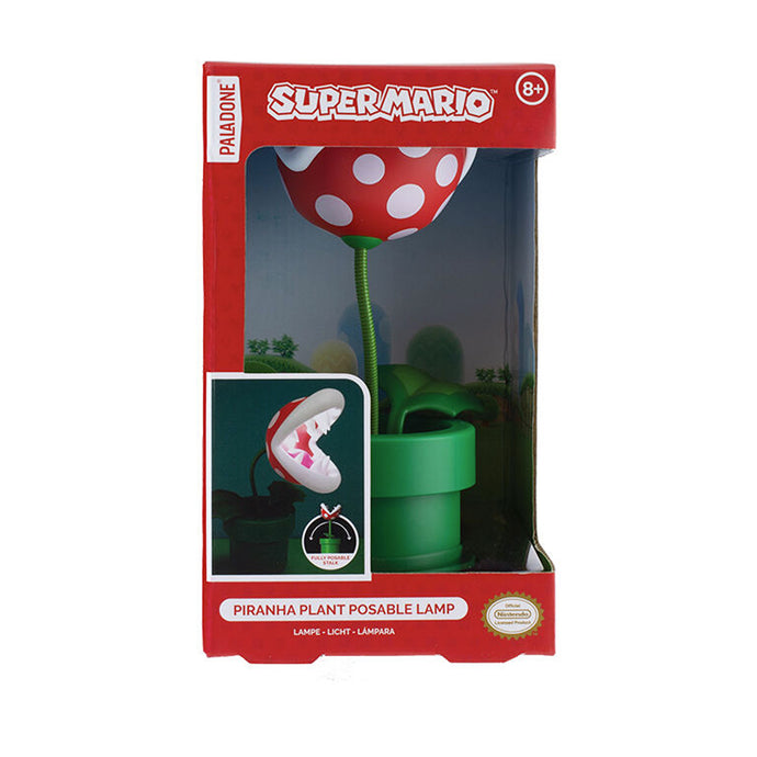 Officially Licensed Nintendo XS Piranha Plant Posable Lamp