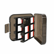 將圖片載入圖庫檢視器 Mobilesteri Protective/See-through 24-in-1 Multi-compartments Game Storage Case
