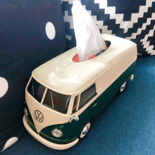 將圖片載入圖庫檢視器 復古經典的 Volkswagen T1 車造型面紙盒
