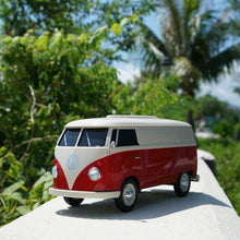 將圖片載入圖庫檢視器 Official licensed Classic Red Two Tone VW T1 Bus Multi-functional Box,  1:16 scale

