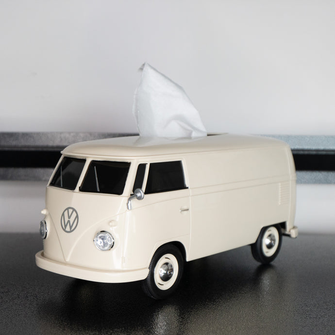 VW T1 Bus のティッシュボックス (クリーム)